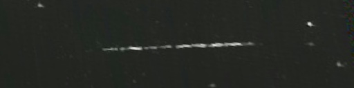 Unprocessed fireball image