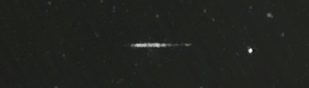 Unprocessed fireball image