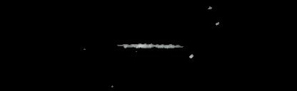 Processed fireball image