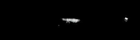 Processed fireball image