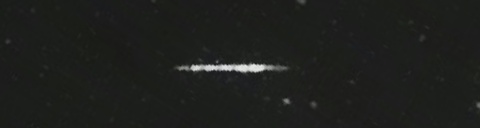 Unprocessed fireball image