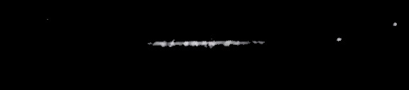 Processed fireball image