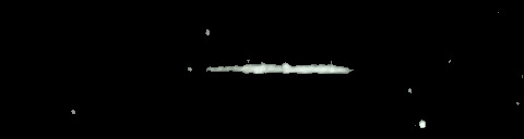 Processed fireball image