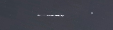 Unprocessed fireball image