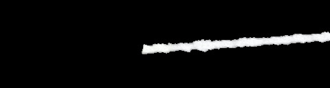 Processed fireball image