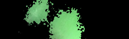 Processed fireball image