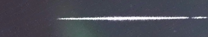 Unprocessed fireball image