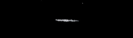 Processed fireball image