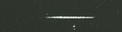 Unprocessed fireball image