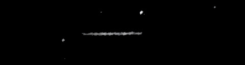 Processed fireball image