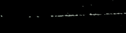 Processed fireball image