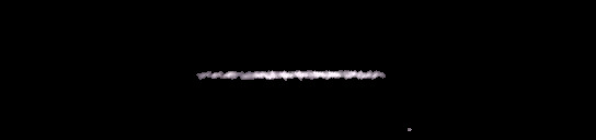 Processed fireball image