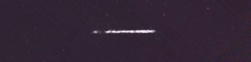 Unprocessed fireball image