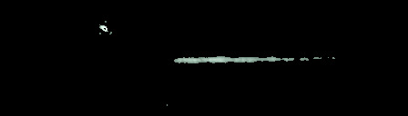 Processed fireball image