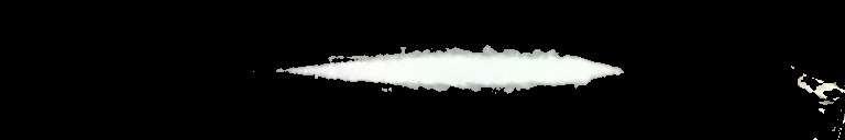 Processed fireball image