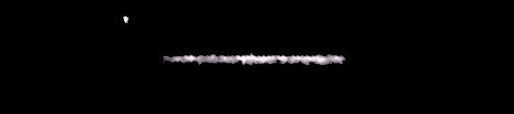 Processed fireball image