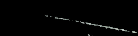 Processed fireball image