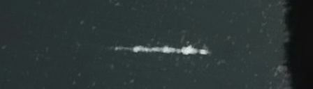 Unprocessed fireball image