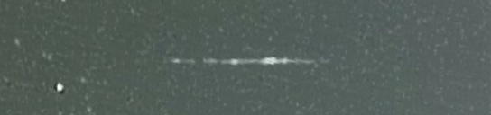 Unprocessed fireball image