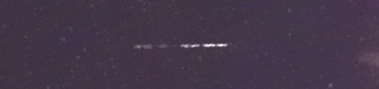 Unprocessed fireball image