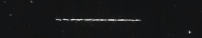 Unprocessed fireball image