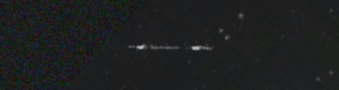 Unprocessed fireball image