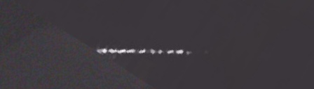 Unprocessed fireball image