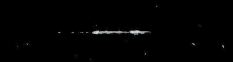 Processed fireball image