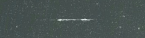 Unprocessed fireball image