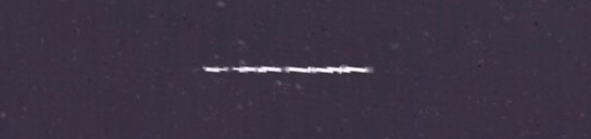 Unprocessed fireball image