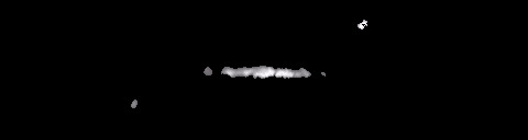 Processed fireball image