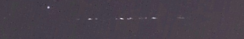 Unprocessed fireball image