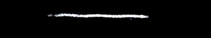 Processed fireball image