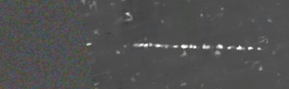 Unprocessed fireball image