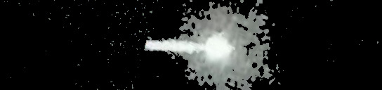 Processed fireball image