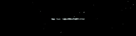 Processed fireball image