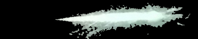 Processed fireball image