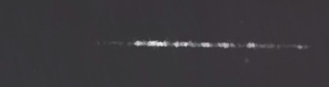 Unprocessed fireball image