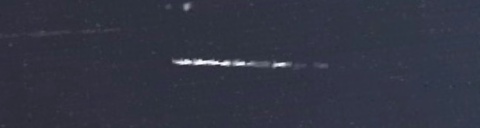 Unprocessed fireball image