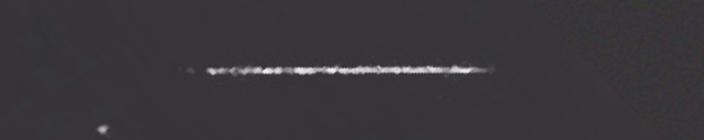 Unprocessed fireball image