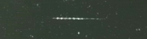 Unprocessed fireball image