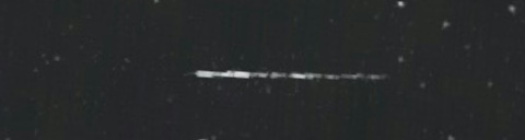 Unprocessed fireball image