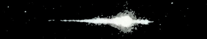 Processed fireball image