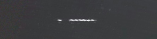 Unprocessed fireball image