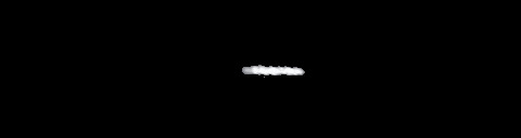Processed fireball image