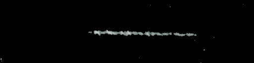 Processed fireball image