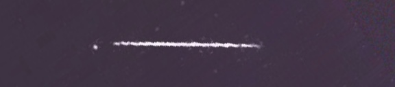 Unprocessed fireball image