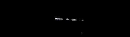 Processed fireball image