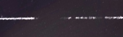 Unprocessed fireball image