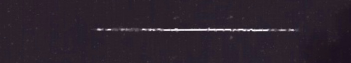 Unprocessed fireball image